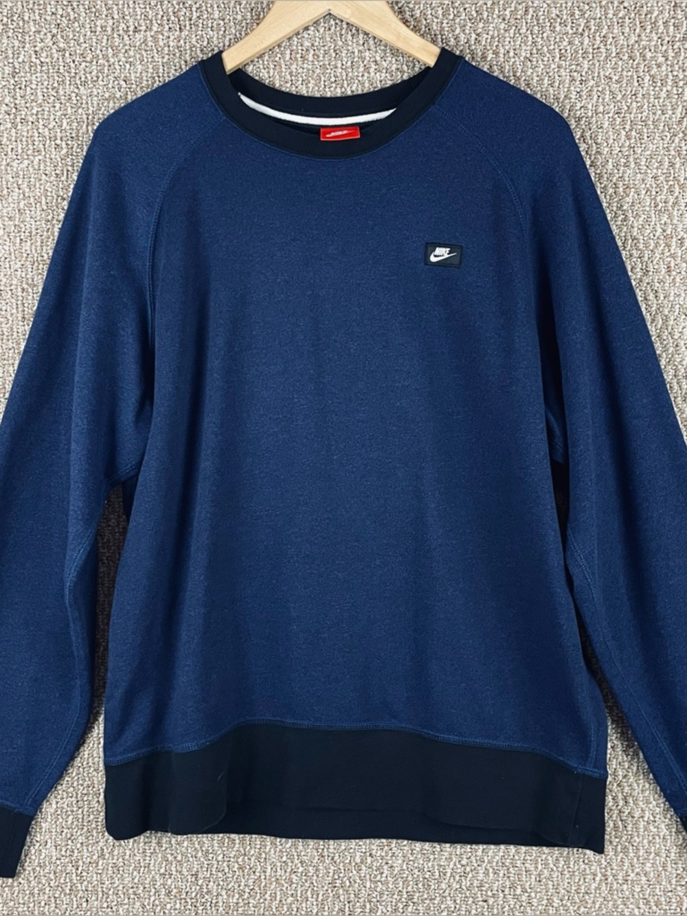 Nike Sweatshirt Men’s Large Long Sleeve Crewneck Pullover Outdoor 823872 E190